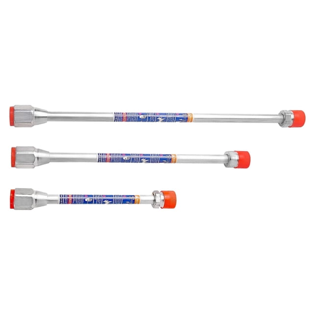 Varillas de extensión de pintura de 3 piezas con diseño liviano y conexión rápida adecuadas 38 cm 30 cm 20 cm