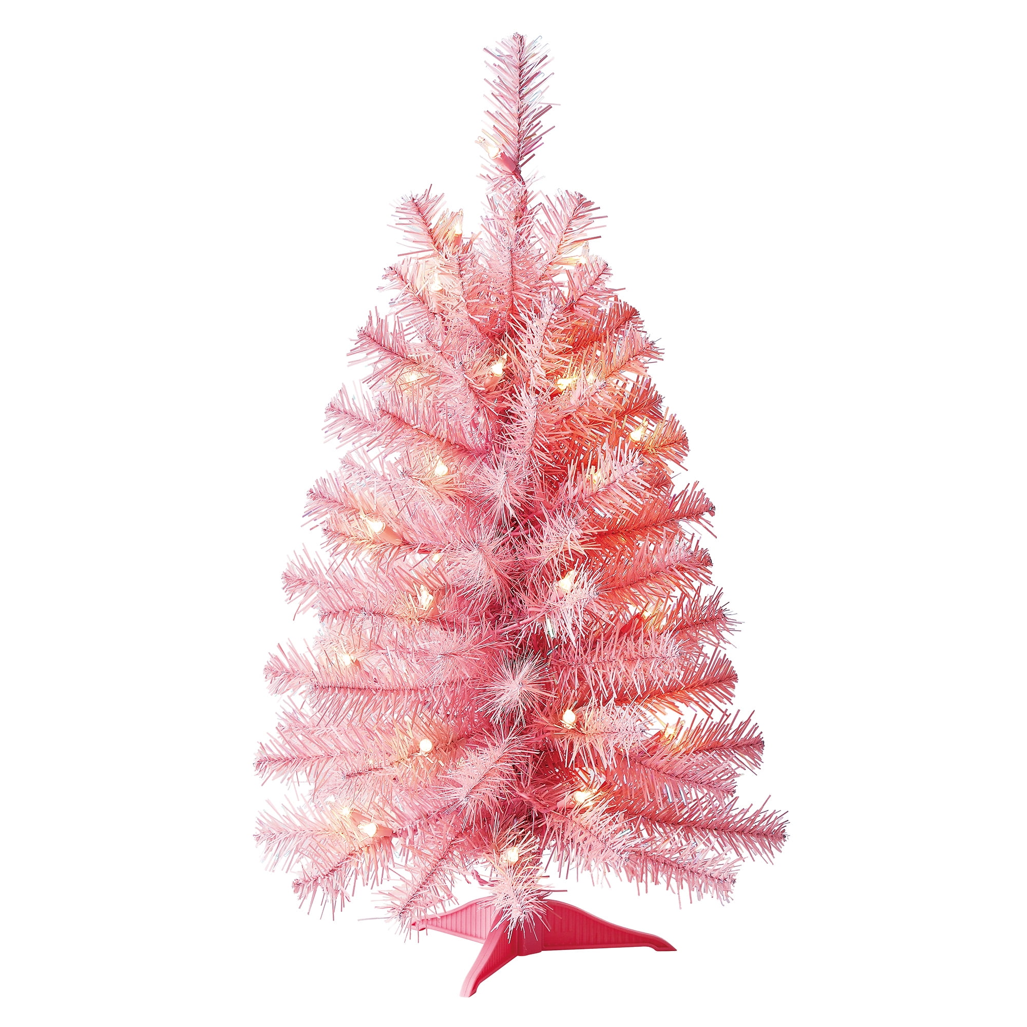 2ft Pink Christmas Tree 