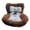 Brown, variant on SNGMN Car Decorations Car Seat for Dolls with Soft Furry Cushion Have a Seat Clips onto Car Air Vent Includes Seat Leg for Desktop Display