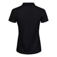 thumbnail image 2 of Tee Jays Womens Luxury Stretch Short Sleeve Polo Shirt, 2 of 4
