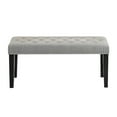 thumbnail image 6 of Abble 38" Wide Upholstered Entryway Bench, End of Bed Bench, Ottoman Bench- Beige, 6 of 9