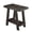 Brown, variant on Space Saving Side Table with Shelf for Living Room, Athens Contemporary Wood Shelf Side Table in Gray Finish