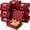 Red, variant on XIMEI 12-Pack Gold Gift Boxes with Lids, 12"x9.8"x3.1", Luxury Bridesmaid Proposal Box with Ribbon, for Wedding/Birthday/Party/Christmas/Graduation
