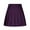 Purple, variant on Women and Girl Short Skirts High Waist Pleated Skater Tennis Skirt Summer Solid Color Cotton Linen Skirt Anti-Exposure Safety A Line Mini Skirts