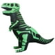 thumbnail image 5 of Disfraz inflable de dinosaurio T-rex jurásico premium halloween Toda ocasión Bk Disfraces  Talla unitalla  adulto 12+ Verde, 5 of 8