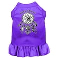 thumbnail image 1 of Free Spirit Screen Print Dog Dress Purple Sm (10), 1 of 2