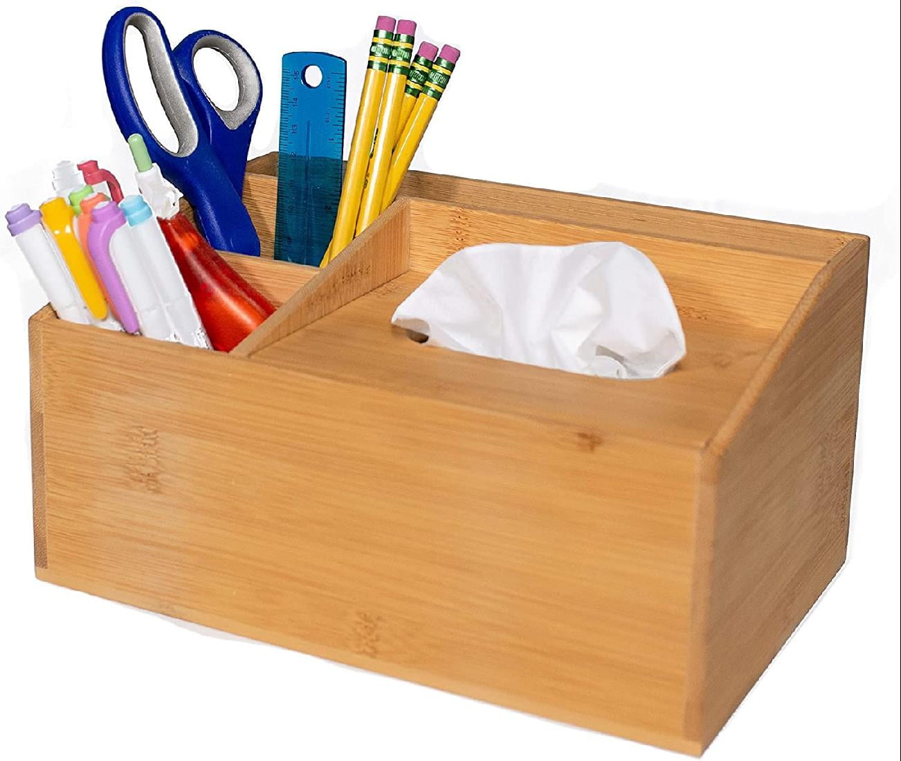 bamboo desk caddy supply caddy table caddy classroom supply caddy for classroom small