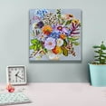 thumbnail image 4 of Epic Graffiti 'Mixed Floral'  by St Hilaire Elizabeth Canvas Wall Art, 12" x 12", 4 of 8