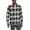 Gray, variant on Men’s Spread Collar Flannel Shirt (Multi, Medium)