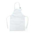 thumbnail image 1 of TOPTIE Durable Cotton Canvas Kids Aprons with Pocket, String Adjustable, 23" x 17"-White-48 Pack, 1 of 6