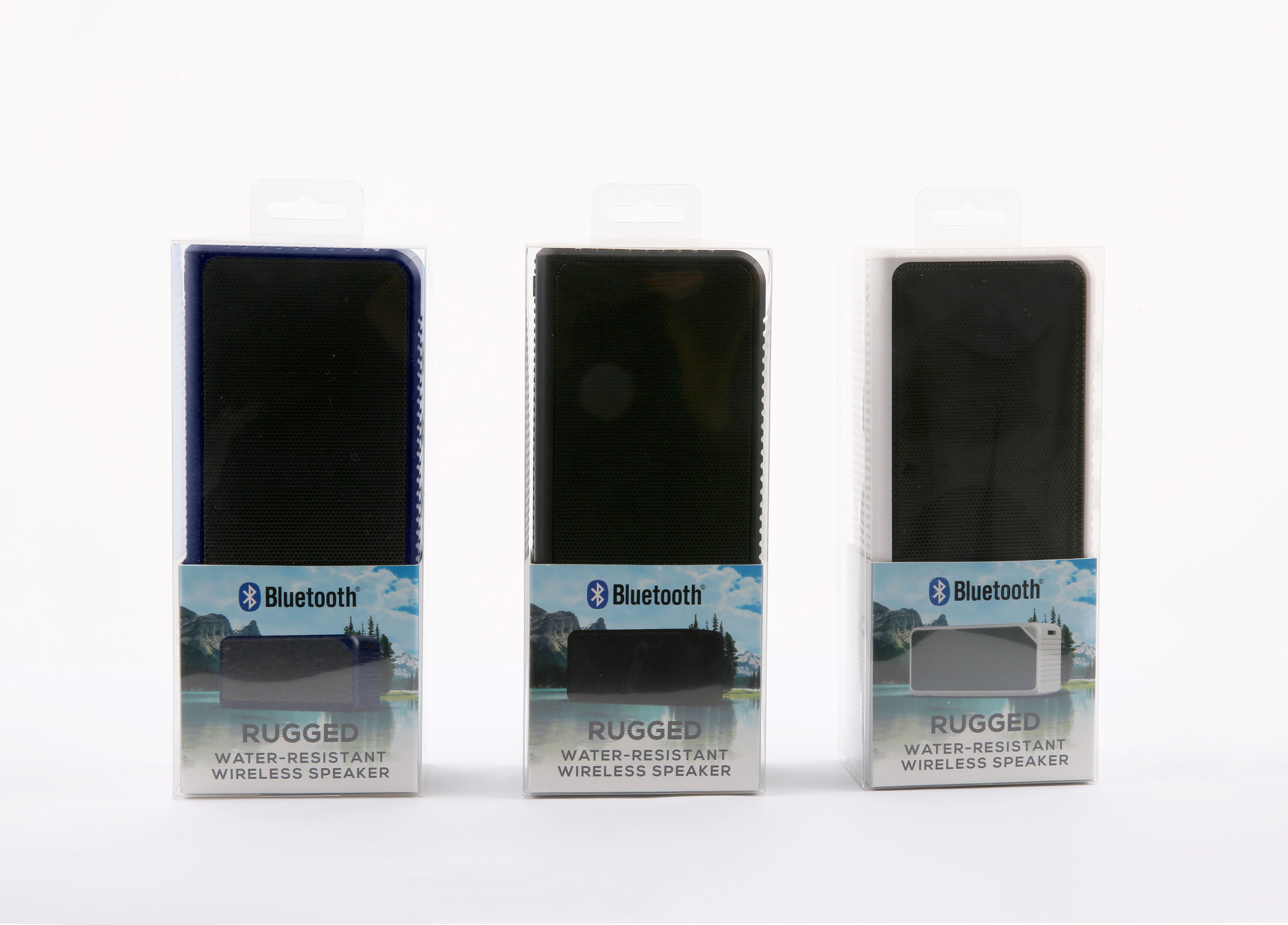 general rugged bluetooth speaker white