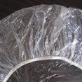 thumbnail image 2 of 100pcs Disposable Hat Hotel One-Off Elastic Shower Bathing Cap Clear Salon, 2 of 3