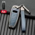 thumbnail image 4 of Car Key Case Cover Key Bag For Audi a1 a3 8v a4 b9 a5 a6 c8 q3 q5 q7 tt Keychain Accessories Car-Styling Auto Holder Shell, 4 of 20
