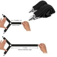 thumbnail image 3 of Amerteer 4 PCS Bed Sheet Fasteners, Adjustable Triangular Bed Sheet Holder Straps for Corners, with Sheet Clips Keeping Sheets in Place, Elastic Grippers Suspenders for Mattress, Sofa, Cushion etc, 3 of 7