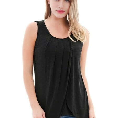 

Maternity Nursing Sleeveless Tank Top Breastfeeding Shirt