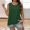 Green, variant on BRGZLK Women's Plus Size Tank Tops Summer Trendy Solid Color Sleeveless T-Shirt Loose Comfort Casual Round Neck Vest Light Blue XL