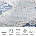 thumbnail image 6 of Safavieh Madison Brandon Oriental Area Rug, Gray/Cream, 5'3" x 7'6", 6 of 12