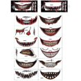 thumbnail image 2 of 12sheet Autocollant de Tatouage Graphique Halloween, 2 of 3
