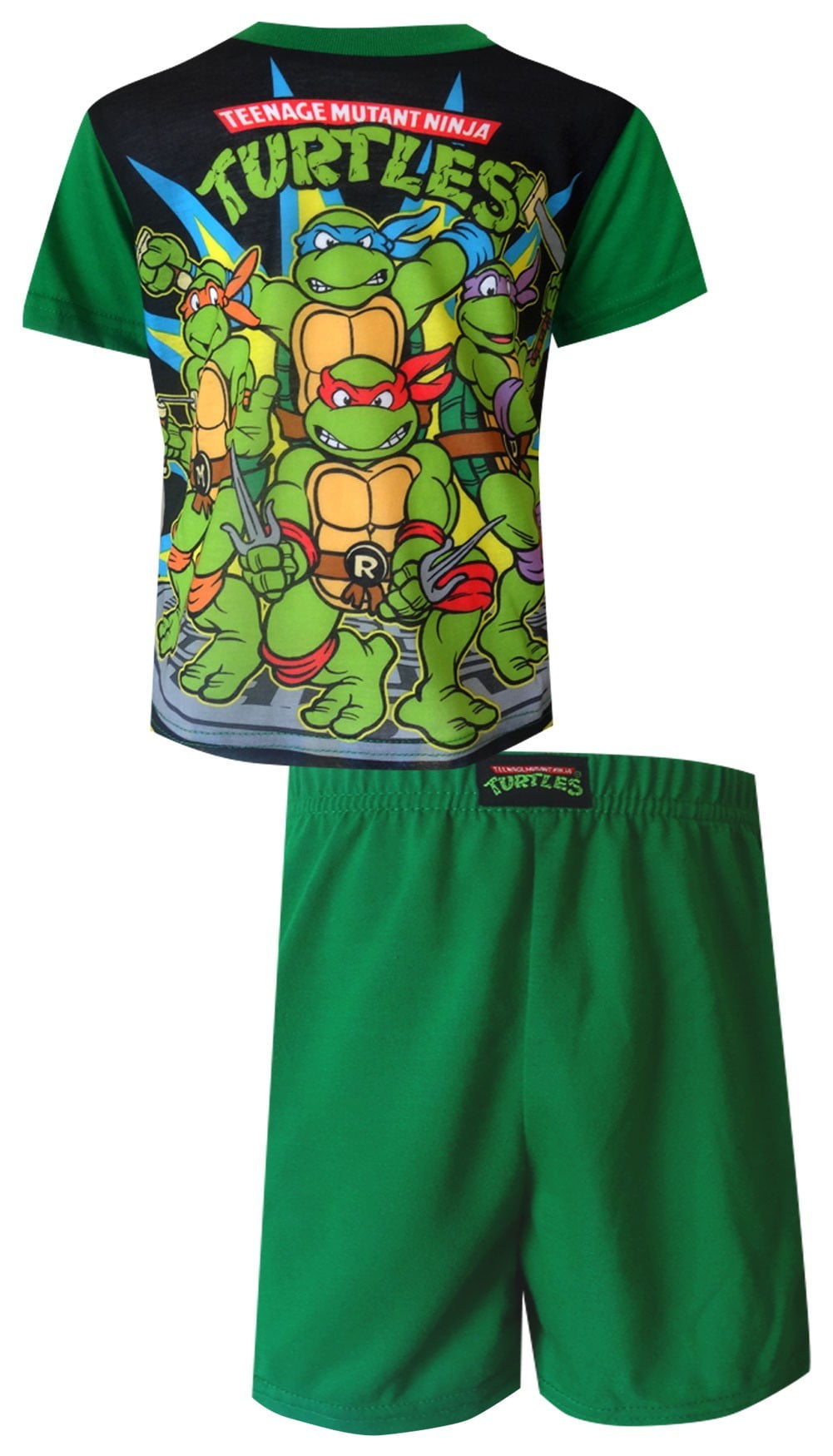 NEW Teenage Mutant Ninja Turtles 2pc Outfit TMNT Shirt Shorts Baby Boy 0//3M 3//6M