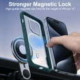 thumbnail image 3 of ELEHOLD Magnetic Designed for iPhone 15 Pro Max Case, Compatible with MagSafe, Military-Grade Drop Protection Not Yellowing Clear Phone Case for iPhone 15 Pro Max with Shockproof Bumper,Green, 3 of 7
