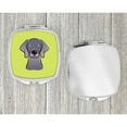 thumbnail image 4 of Carolines Treasures BB1293SCM Checkerboard Lime Green Weimaraner Compact Mirror BB1293SCM  multicolor, 4 of 4