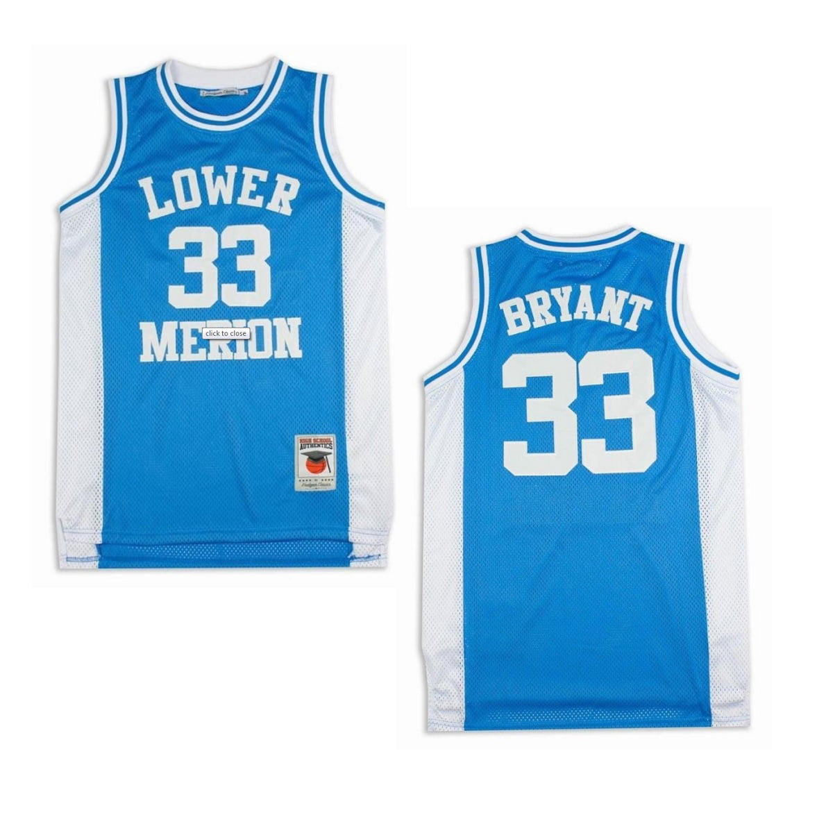 Headgear - Lower Merion Aces Kobe Bryant Blue High School Jersey (XL) - Walmart.com