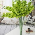 thumbnail image 2 of MELLCO 70CM 8 heads Artificial Phalaenopsis Flowers Branches Silk Orchids Flowers for Home Office Wedding Decoration (1pc green), 2 of 5