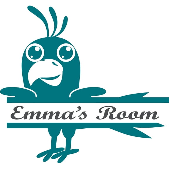 Wall Decal Bird Birds Nest Wings Cute Zoo Africa Lion Safari Jungle Endangered Species Tiger Wilderness Holiday Gift Ideas Sticker - Size: 20 Inches X 20 Inches