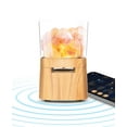 thumbnail image 2 of Lomi Wireless Bluetooth Speaker Lamp with Himalayan Salt + Satin Sleep Kit, Pink, 2 of 6