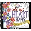 The Coloring Cafe Coloring Book, Color My Heart Happy