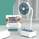 thumbnail image 4 of Ventilador pequeño de escritorio, USB, portátil, de mano, para oficina de estudiantes, soporte para bolígrafo silencioso, 4 of 5