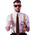 thumbnail image 1 of LINLIN LED Tie with LED Suspenders and LED Glasses, Light Up Neck Tie Light Up Glasses Light Up Suspenders for Party, 1 of 8