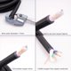 thumbnail image 4 of Cable de altavoz amplificador de potencia DIY 6N Cable de audio de alta fidelidad con núcleo de cobre (3M) Ndcxsfigh Para estrenar, 4 of 8