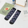 thumbnail image 7 of Pofeuu Love Butterflies Print 30cm Socks, Adult Running Hiking Socks for Youth and Adult, 7 of 7