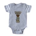 thumbnail image 1 of CafePress - FIN Lhasa Apso Dad - Cute Infant Baby Football Bodysuit, 1 of 1