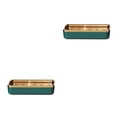 thumbnail image 1 of Soporte de esponja Bearachild para cocina y baño doble compartimento color Blanco, 1 of 6