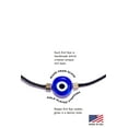 thumbnail image 2 of NAZ COLLECTION - Handmade Adjustable Evil Eye Jewelry - Black String Blue Evil Eye Bracelet - Kabbalah Protection - Spiritual Bracelet - Luck Amulet for Women, Men, Girls, Boys, Family & Friends, 2 of 7