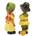 thumbnail image 4 of Northlight Set of 2 Traditionally Dressed Boy and Girl Pilgrim Thanksgiving Figurines 7.5", 4 of 5