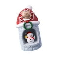 thumbnail image 3 of Elodie Christmas Village Decoration Tabletop Figurines DIY Crafting Handmade Decorative Snowman, 3 of 8