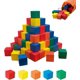 thumbnail image 1 of Vmingo Juguete Cubo de Colores Madera 2.5cm Apilable Didactico Matematicas Juego Patrones Colores Educativo Aprendizaje y Desarrollo Temprano Escolar Montessori Preescolar para Niños y Niñas | 30pzs, 1 of 5