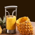 thumbnail image 3 of Stainless Steel Pineapple Cutter Corer,Peeler Fruit Slicer Corer Remover Kitchen Tool, 3 of 8