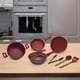 thumbnail image 2 of Bateria de Cocina Flavorstone Light Master Antiadherente Set 8 Piezas Rojo, 2 of 5