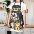 thumbnail image 3 of Happy New Year Mastiff Welcome 2025 Balloon Firework Party Apron Mastiffs Dog Lover Gifts Idea for Cooking Grilling Baking Painting Gardening - 01014, 3 of 5