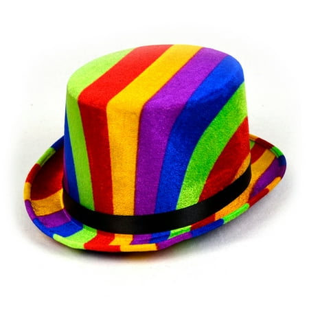 Resultado de imagem para rainbow top hat
