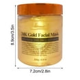 thumbnail image 4 of Mascarilla facial hidratante de oro de 24 quilates que elimina las células muertas de la piel, 4 of 4