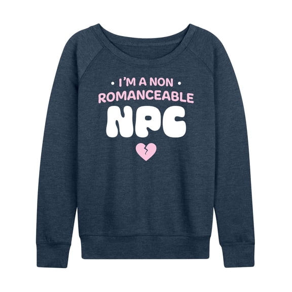 Instant Message - Non Romanceable NPC - Women's Lightweight French Terry Long Sleeve Shirt