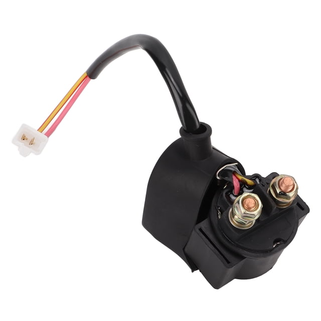 Relé De Arranque, Solenoide De Arranque ATV De Cobre, 2 Pines, 12 V, Ajuste Universal A Prueba De Herrumbre Para Motor Horizontal De 4 Tiempos, 50 Cc-250 Cc
