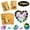 w, variant on HLONK Valentine‘s Day Gifts for Kids 24 Pack Cards with Stars Plastic Crystal Gift Exchange for Boys Girls Toddler Classroom School Valentine‘s Day Party
