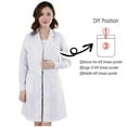 thumbnail image 3 of Summer Tops, Women Blouses, Stylish Long Sleeve Women's Lab Coat for and Students - Versatile Shirt for Various Occasions and Trendy Design for a Confident Look, 3 of 3