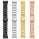 StrapsCo Bracelet de bracelet de Montre de Remplacement en Acier Inoxydable pour Fitbit Charge 3 et Charge 4 – image 5 sur 5